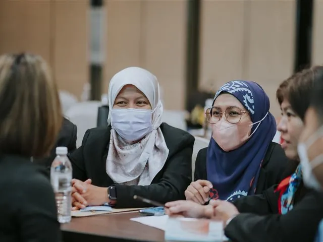 Listening and contributing during a workshop — CryoCord Malaysia