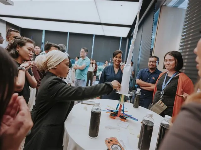 Collaborating on a hands-on challenge — Global Blue